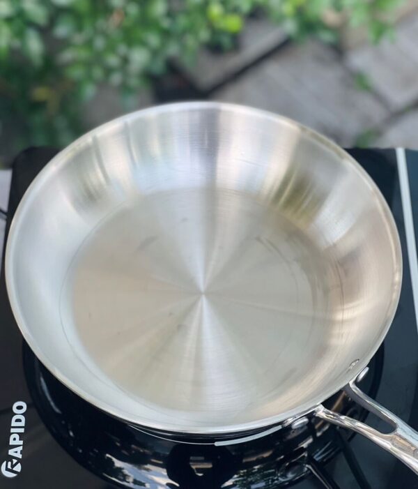 Review chảo inox Olivo 4 lớp