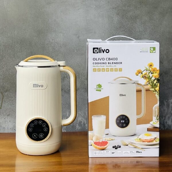 Review máy làm sữa hạt Olivo CB400 Pro