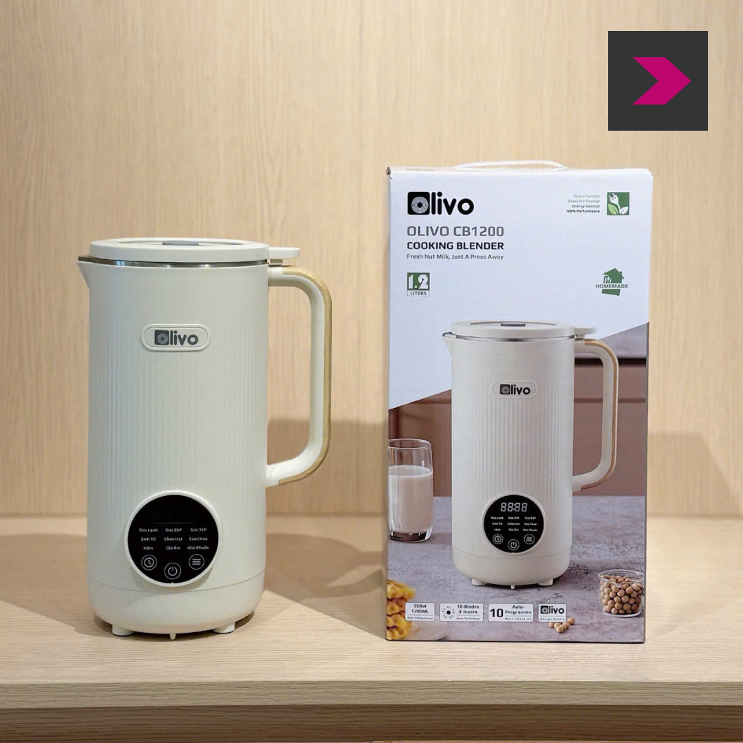 Máy làm sữa hạt Olivo CB1200 - hộp máy